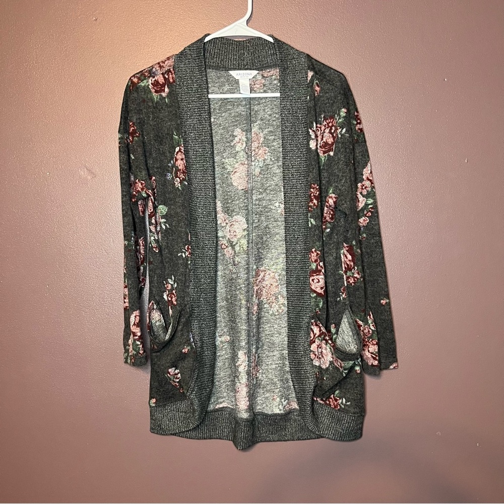 🚫SOLD🚫Arizona Jean co floral cardigan